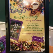 Mardi Gras Party Flyer